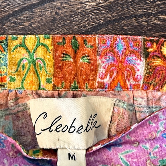 Cleobella Devansh Skirt in Kali Print  Boho Midi Skirt  Size Medium NWT - Picture 7 of 10